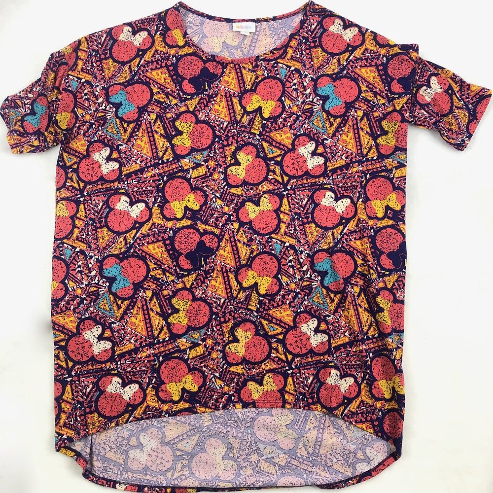 4/$15 LuLaRoe Mickey Mouse Irma High Lo Tunic Medium